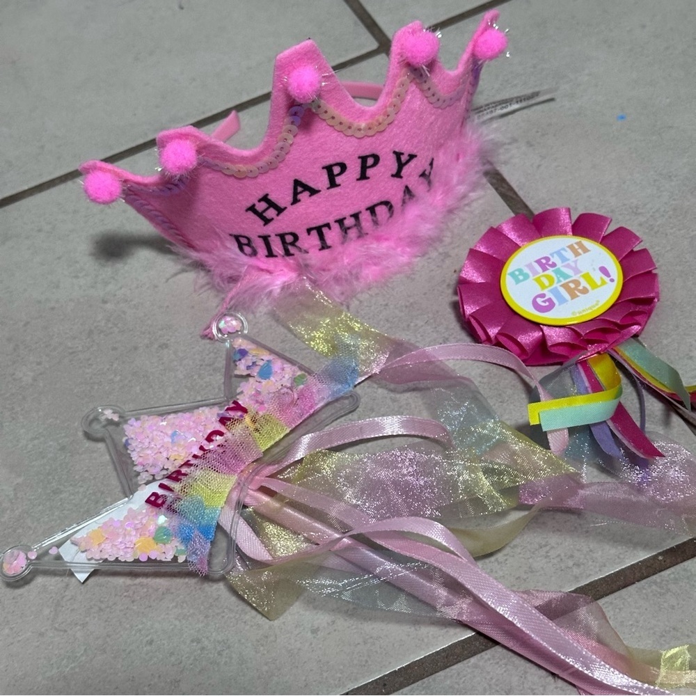 Happy‎ Birthday Princess Party Decoration.
